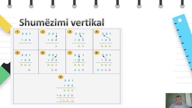 Klasa 6 - Matematikë - Shumëzimi i numrave dyshifrorë смотреть онлайн