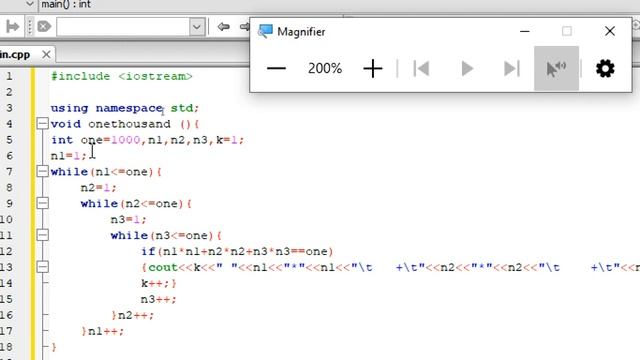C++ Program Finding numbers having sum of their square 1000 смотреть онлайн
