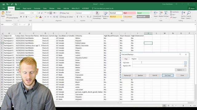 Replacing words in Excel смотреть онлайн