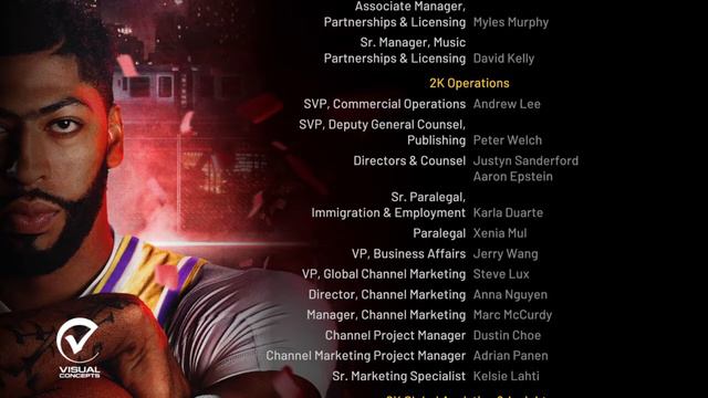 NBA 2K20 Game Credits смотреть онлайн
