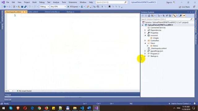Upload Single and Multiple Files in ASP.NET Core 3 MVC смотреть онлайн