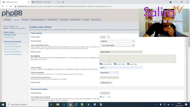 Cara Menambah Forum Baru di phpBB смотреть онлайн