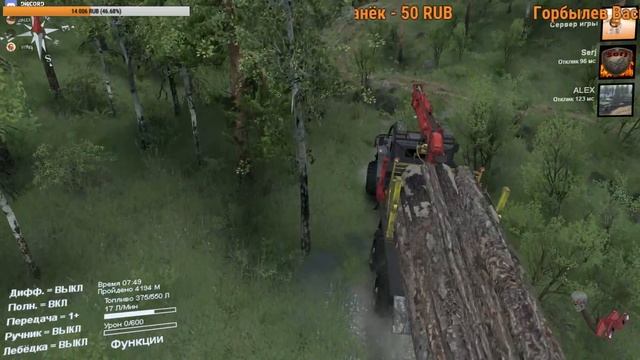 Spintires - stream. Карта "Зеленогорск" смотреть онлайн