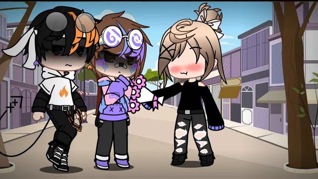 🧡💜😭😘💢He’s mine!💢 //gacha club// karlnap 🧡💜 смотреть онлайн