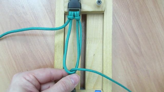 Основа из 6 шнуров для плетения браслета из паракорда, вариант №3 смотреть онлайн