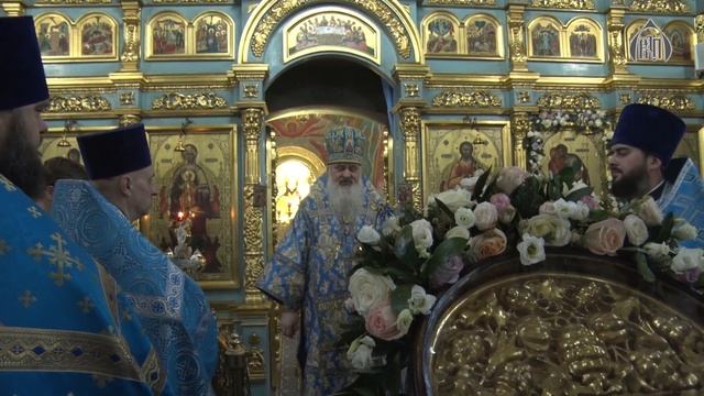 Престольный праздник в Зачатьевском храме города Чехов смотреть онлайн