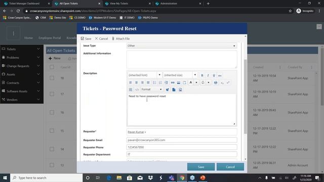 SharePoint Helpdesk Solution: IT Helpdesk in Modern UI смотреть онлайн