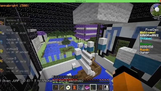 Minecraft Pixelmon[3.0.4]: Pixeldex Pixelmon server! смотреть онлайн