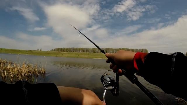 Ловля щуки весной джигом с берега на силиконовые приманки. Трейлер к видеоотчету о рыбалке смотреть онлайн
