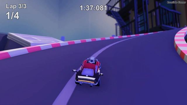 Mini Car Racing - Tiny Split Screen Tournament | GamePlay PC смотреть онлайн