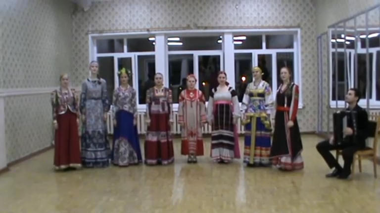 Расцвела под окошком белоснежная вишня - Ансамбль русской песни Ниточка смотреть онлайн