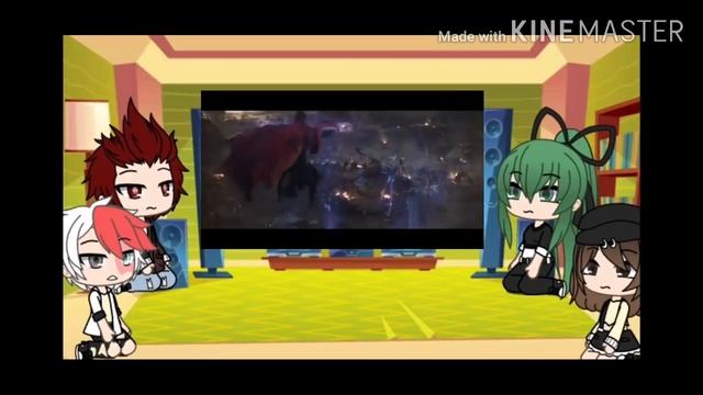 Mha reacts to the Avengers [gacha life] смотреть онлайн