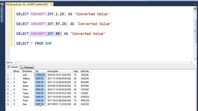 Convert function in SQL | SQL convert, cast functions смотреть онлайн