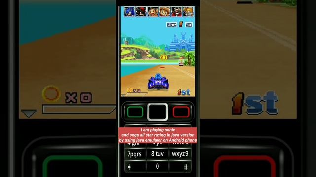 SONIC AND SEGA ALL STAR RACING JAVA GAMEPLAY смотреть онлайн