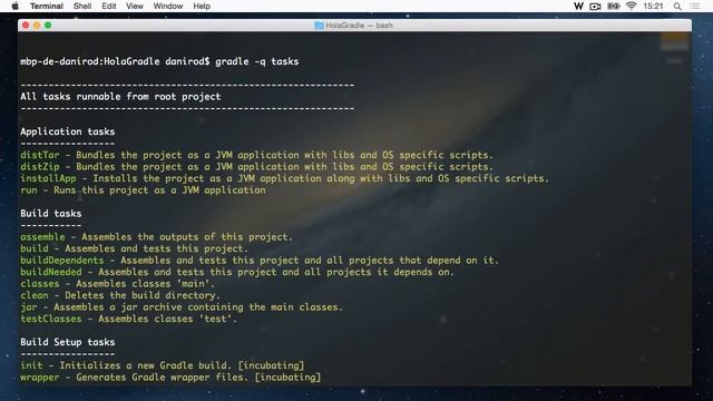 Tutorial de Gradle – 5. Creando aplicaciones con Application смотреть онлайн