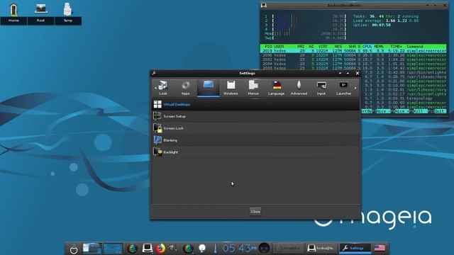 Mageia 7.1 running on ultralight Enlightenment desktop; post update walkthrough. смотреть онлайн
