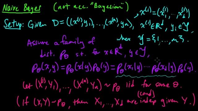 (ML 8.1) Naive Bayes classification смотреть онлайн
