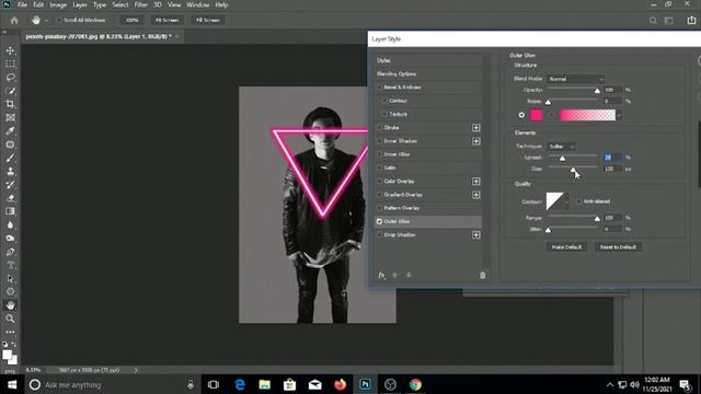 Neon Light Effect Photoshop CC 2020 | Photoshop Tutorial- Ishti360 смотреть онлайн