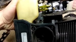 как снять сцепление с триммера