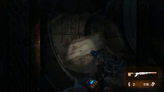 Metro Last Light Gameplay 6 Asus Radeon HD 7770 смотреть онлайн