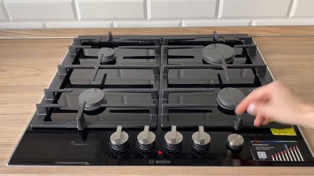 Варочная поверхность газовая Bosch PRP6A6N70 Обзор смотреть онлайн