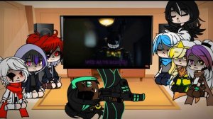 Sans AU react to Another five nights • FNAF song part. 22 (⚠️My AU⚠️)