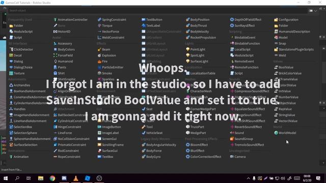 ROBLOX Tutorial - How to use Datastore2 смотреть онлайн