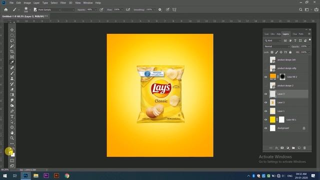 Photoshop product design | Professional poster design смотреть онлайн
