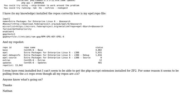 DevOps & SysAdmins: CentOS 6.4 PHP MCrypt смотреть онлайн