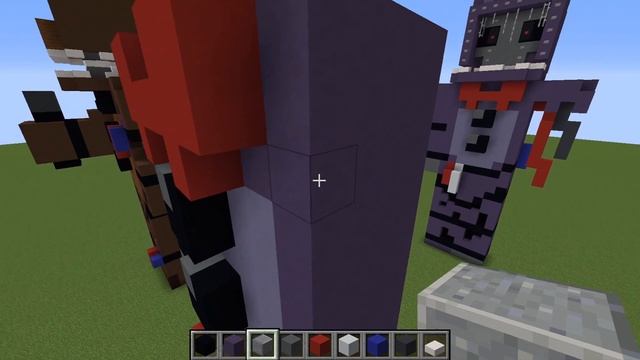 Minecraft Tutorial RE-DO: Updated Withered Bonnie Statue (Five Nights at Freddy's 2) смотреть онлайн