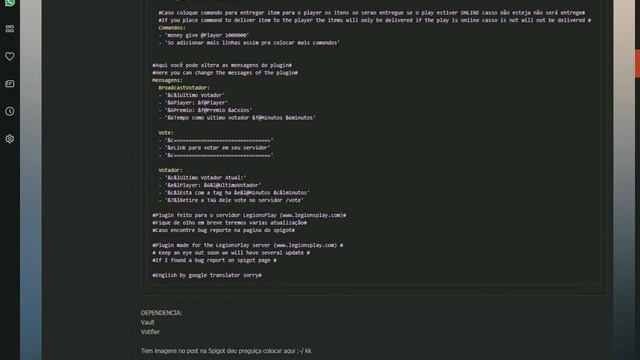 PlayVote Plugin Inovador de Vote - Free смотреть онлайн