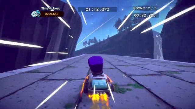 Garfield Kart Furious Racing - Spooky Manor Time Trial Gold Medal смотреть онлайн