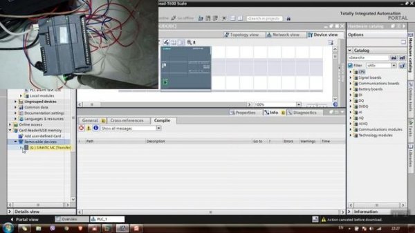 Reset password PLC S7-1200 | Crack PLC S7-1200