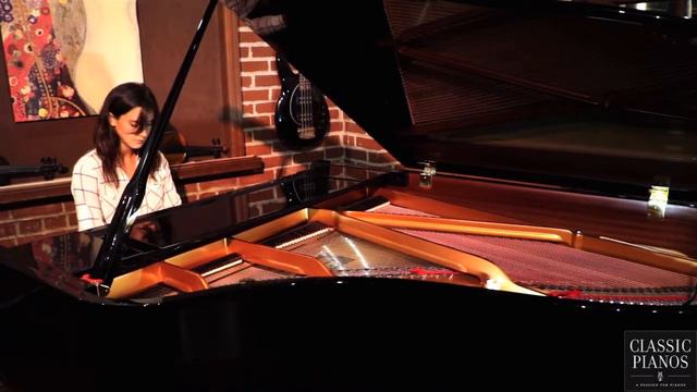 Handcrafted Premium Yamaha CF4 Grand Piano For Sale At Classic Pianos Portland смотреть онлайн