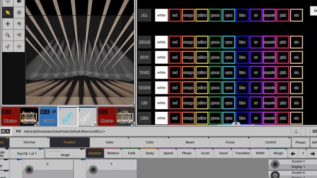 COLOR PICKER INTERACTIVE GrandMA3 (English Version)
