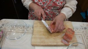 Рыбный пирог с саго/ Мужчины в восторге