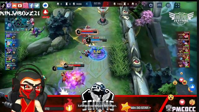 Mobile Legend Bang Bang Johor eSports Festival 2022 KPRJ Chapter 2 • NINJARANGERSz VS CYBERLYNX смотреть онлайн