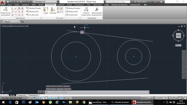 Tutorial Autocad 3D español - pieza 1 смотреть онлайн