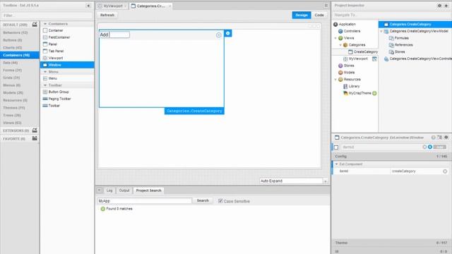 Sencha Architect Chapter03 Lesson01 Create Category смотреть онлайн