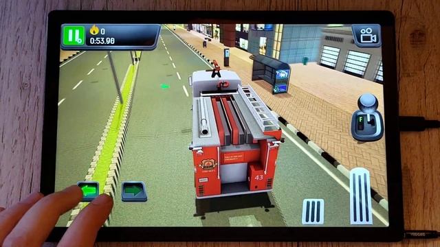 Firefighter Truck Rescue Drive, Emergency Driver Sim City Hero - iOS Android Gameplay смотреть онлайн