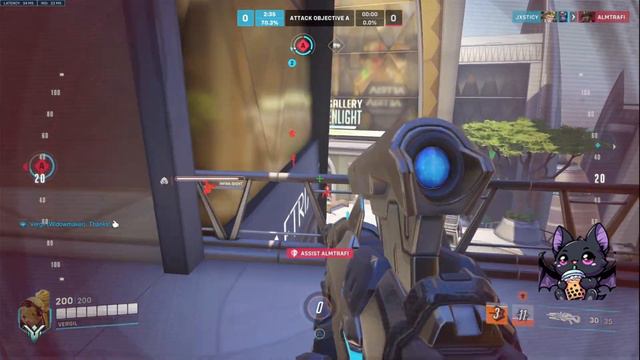 Widowmaker COUNTERS dive | Overwatch 2 смотреть онлайн