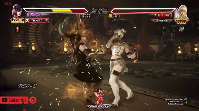TK ADNAN { ANNA } VS QK DANT ( LiLi ) TEKKEN 7 PAKISTAN смотреть онлайн