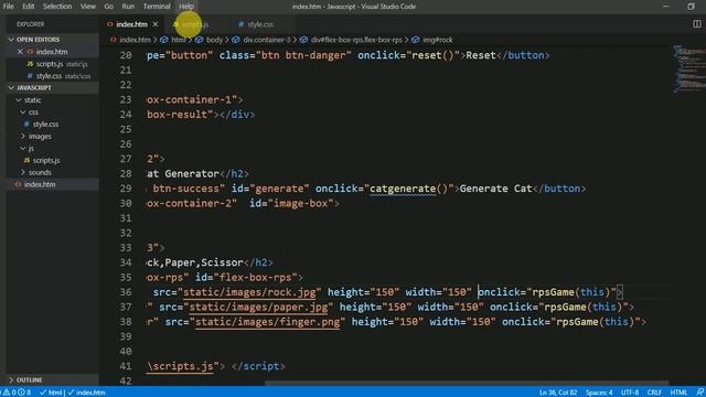 SOLVED:Uncaught ReferenceError: function is not defined at HTMLImageElement.onclick смотреть онлайн