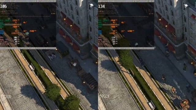 AMD Ryzen 7 1700X vs. Ryzen 9 3900X Benchmarked 1080p in 5 games смотреть онлайн