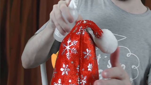 АСМР ASMR для сна шапка деда мороза на микрофоне звуки смотреть онлайн