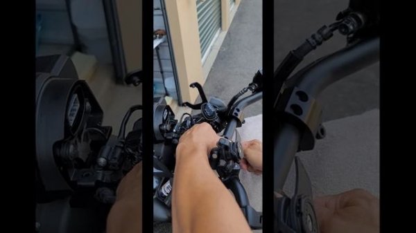 Rebel 1100 DCT handlebar risers installation