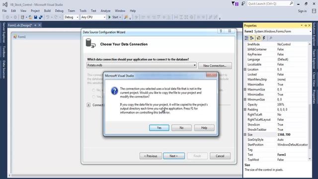 How to Create Stock Control System in Visual Basic.Net смотреть онлайн