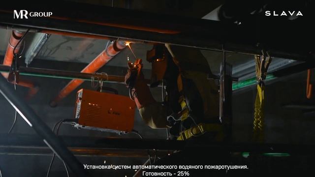 МФК премиум-класса SLAVA | Октябрь 2021 | Динамика строительства | MR Group смотреть онлайн