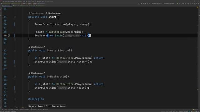 How to Code a Simple State Machine (Unity Tutorial) смотреть онлайн