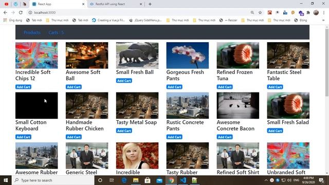 [React] - Demo Build a Shopping Cart with React + Redux смотреть онлайн